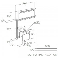 Elica Getup IX / A / 90 Μηχανισμός Απορρόφησης 90cm Inox Elica Getup IX / A / 90 Μηχανισμός Απορρόφησης 90cm Inox